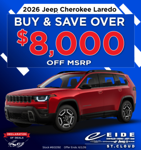 2026 Jeep Cherokee Lease